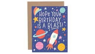 Hope Your Birthday is a Blast Greeting Card
