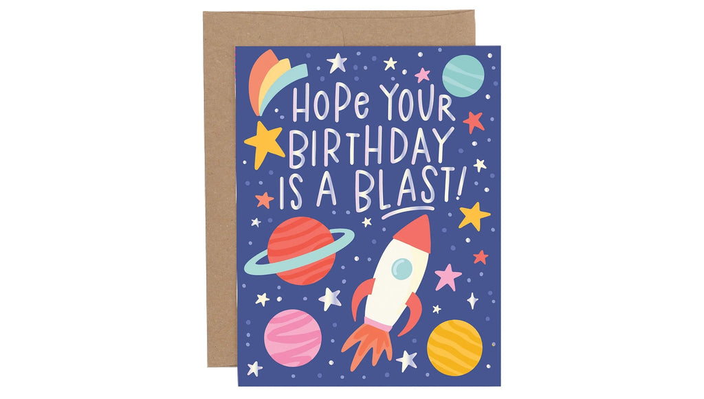 Hope Your Birthday is a Blast Greeting Card