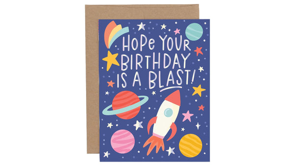 Hope Your Birthday is a Blast Greeting Card