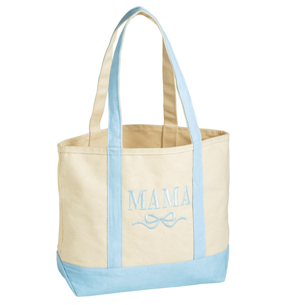 Mama Tote Bag In Blue