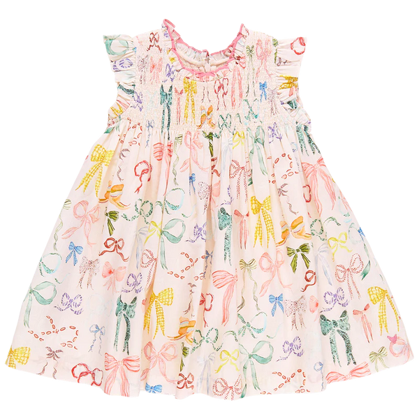 Girls Stevie Dress- Watercolor