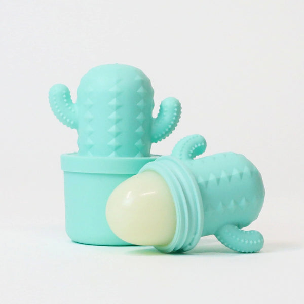 Teal Cactus Lip Balm in Summer Citrus