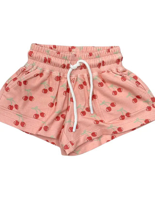 Cherries Terry Sweat Shorts