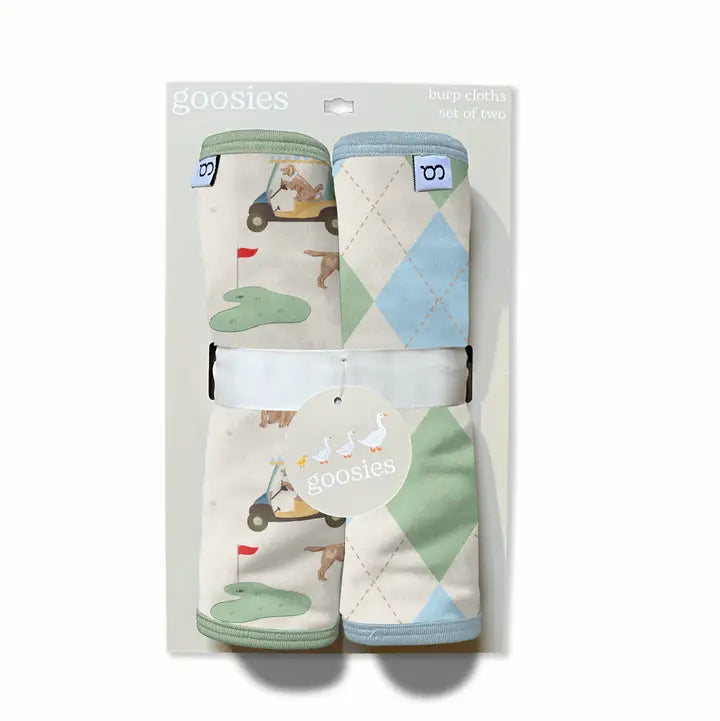 Barks & Birdies Burp Cloth Set