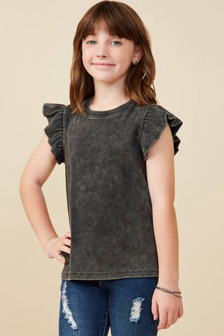 Flutter Sleeve Knit Tank