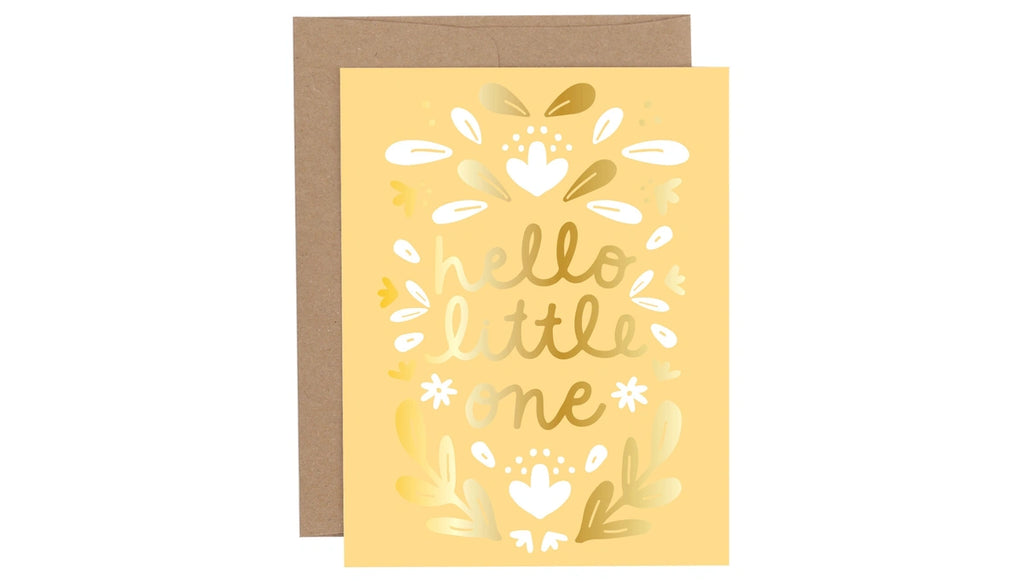 Hello Little One Greeting Card