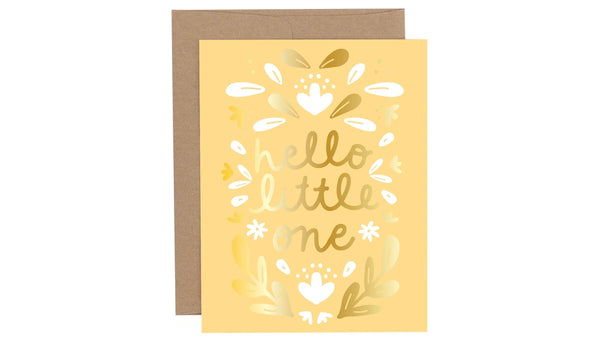 Hello Little One Greeting Card