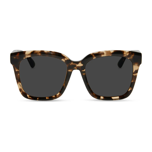Meredith Sunglasses in Espresso Tortoise/Brown Polarized