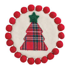 Tree Felted Trivet