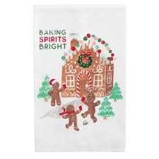 Baking Spirits Bright Christmas Towel