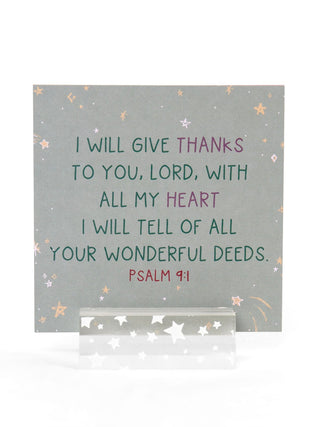 Verses for Gratitude Desk Card Set