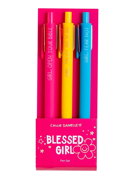 Blessed Girl Pen Set