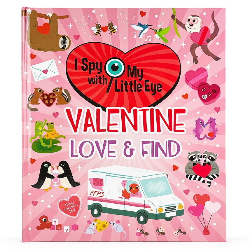 Valentine Love & Find: I Spy with My Little Eye Book