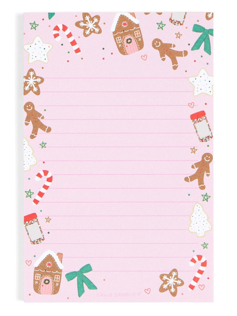 Holiday Cookies Notepad