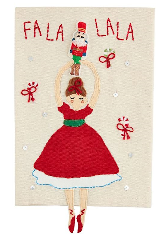 Fa La Nutcracker Dangle Towel