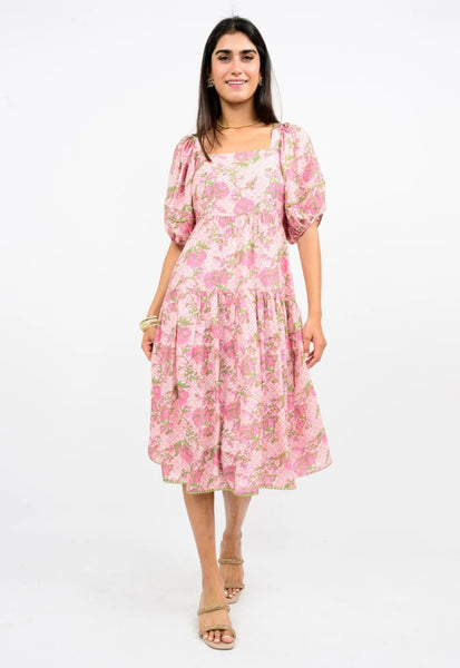 Garden Trellis Daisy Dress