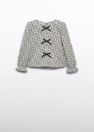 Floral Printed Shirt in Bay Leaf