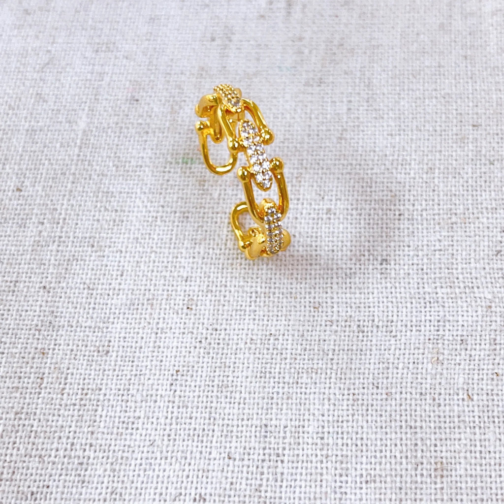 Clip Crystal Ring