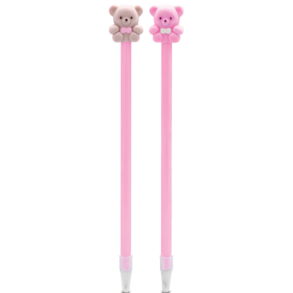 Teddy Bear Pen (in Brown or Pink)