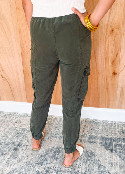 Sandy Pants- Olive