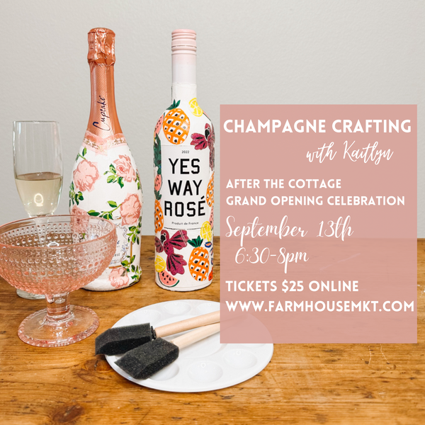 Champagne Crafting with Kaitlyn