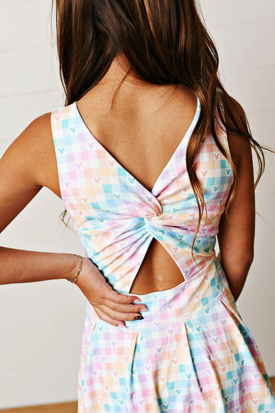 Gingham Mouse Active Tennis Dress