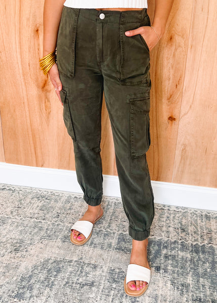 Sandy Pants- Olive