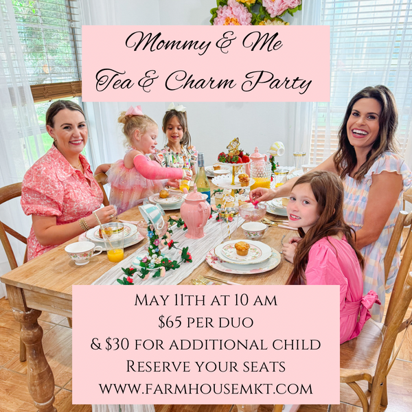 Mommy & Me Tea and Charm Party