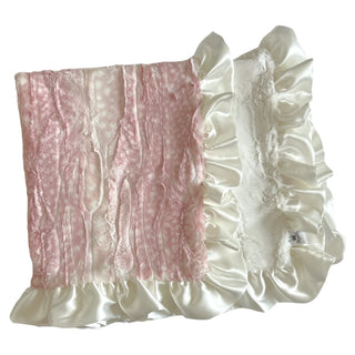 Sweet Pink Fawn Cuddle Blanket