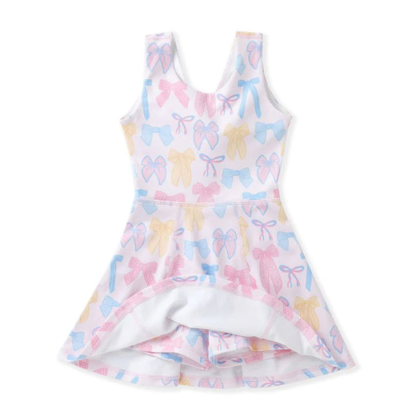 Spring Bows Active Tennis Dress
