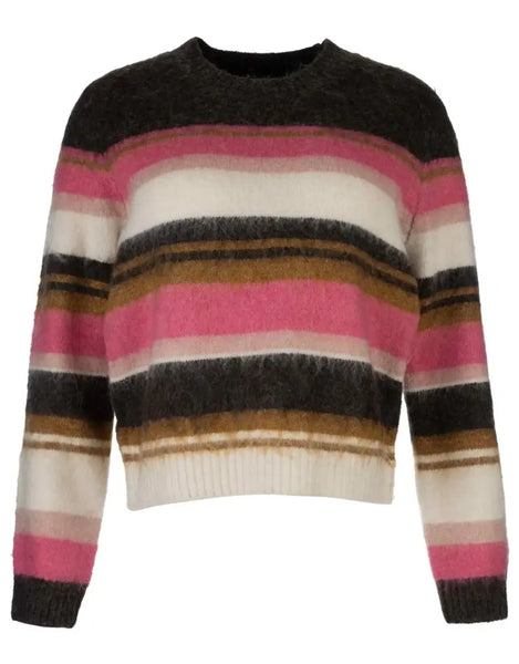 Elvira Stripped Pullover Sweater