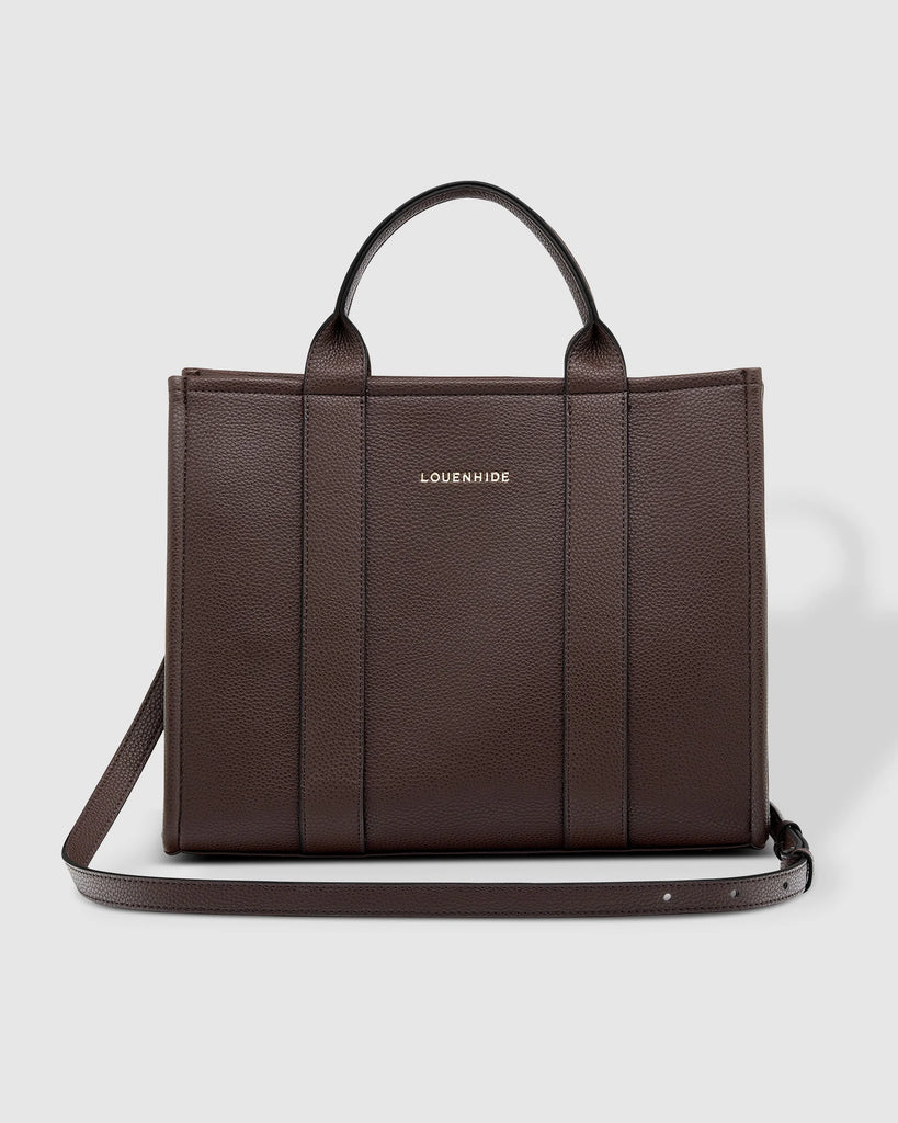 Manhattan Tote Bag-Chocolate