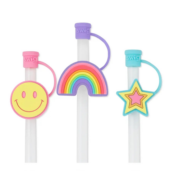 Straw Topper Set- Oh Happy Day