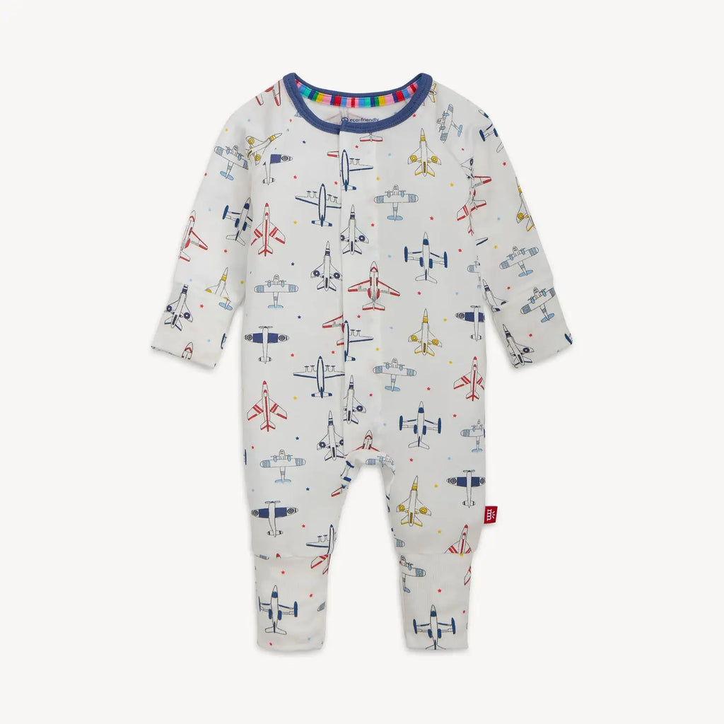 Just Plane Fun Modal Convertible Coverall Sleeper