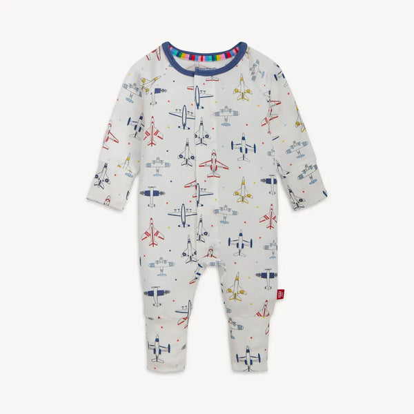 Just Plane Fun Modal Convertible Coverall Sleeper