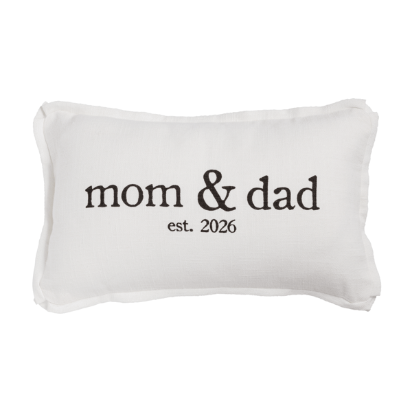 Mom & Dad 2026 Pillow