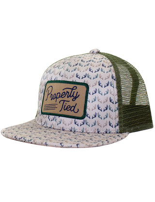 Boys Sportsman Trucker Hat - Antlers