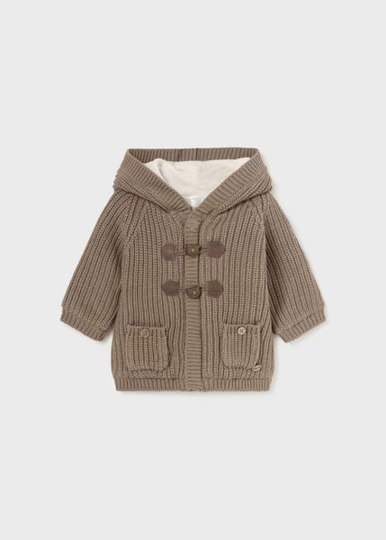 Boys Lined Knit Cardigan