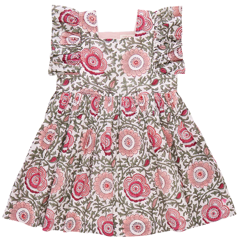 Elsie Pink Lisbon Floral Dress