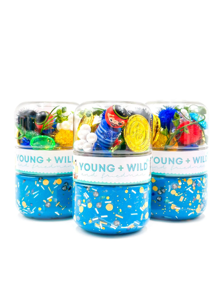Pirate Grab & Go Dough Jar