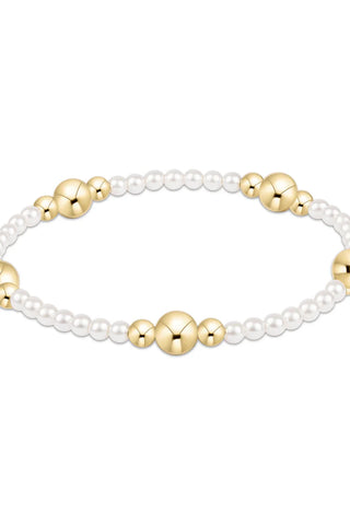 Purpose Gold 6mm Pearl Bracelet