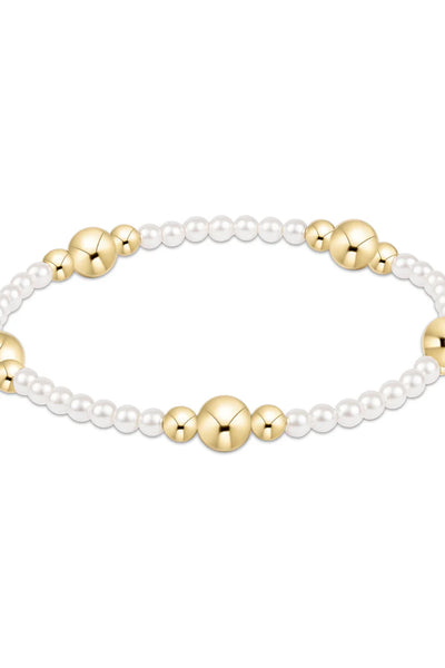 Purpose Gold 6mm Pearl Bracelet
