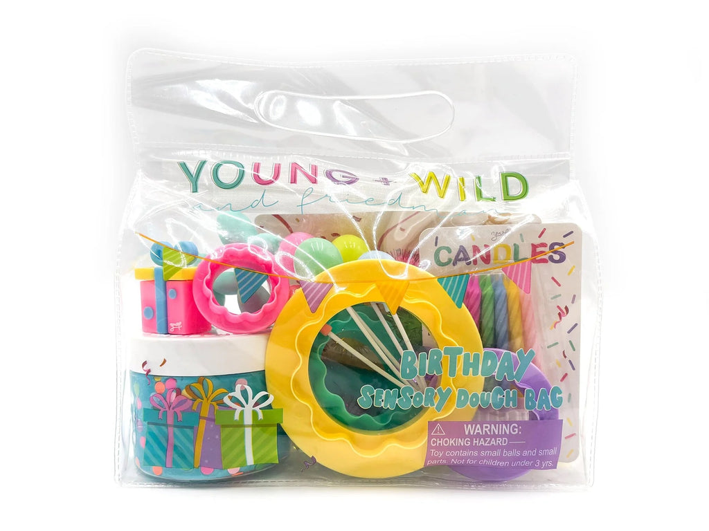 Birthday Sensory Dough Bag