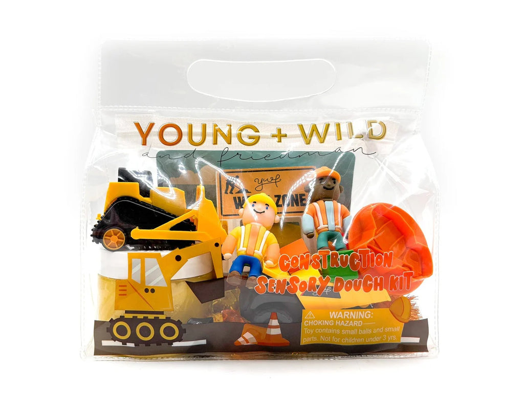 Construction Sensory Dough Bag