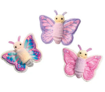 Mini Butterfly Finger Puppet Plush