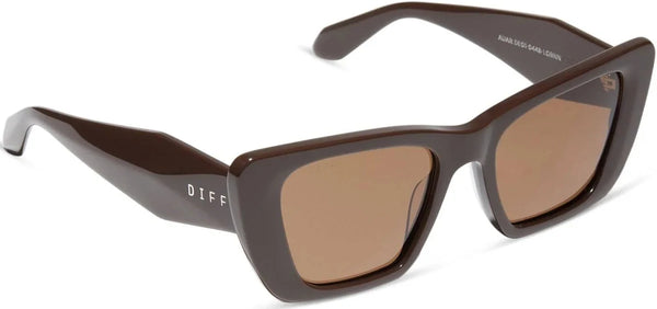 Aura Sunglasses in Truffle/Brown Gradient Polarized
