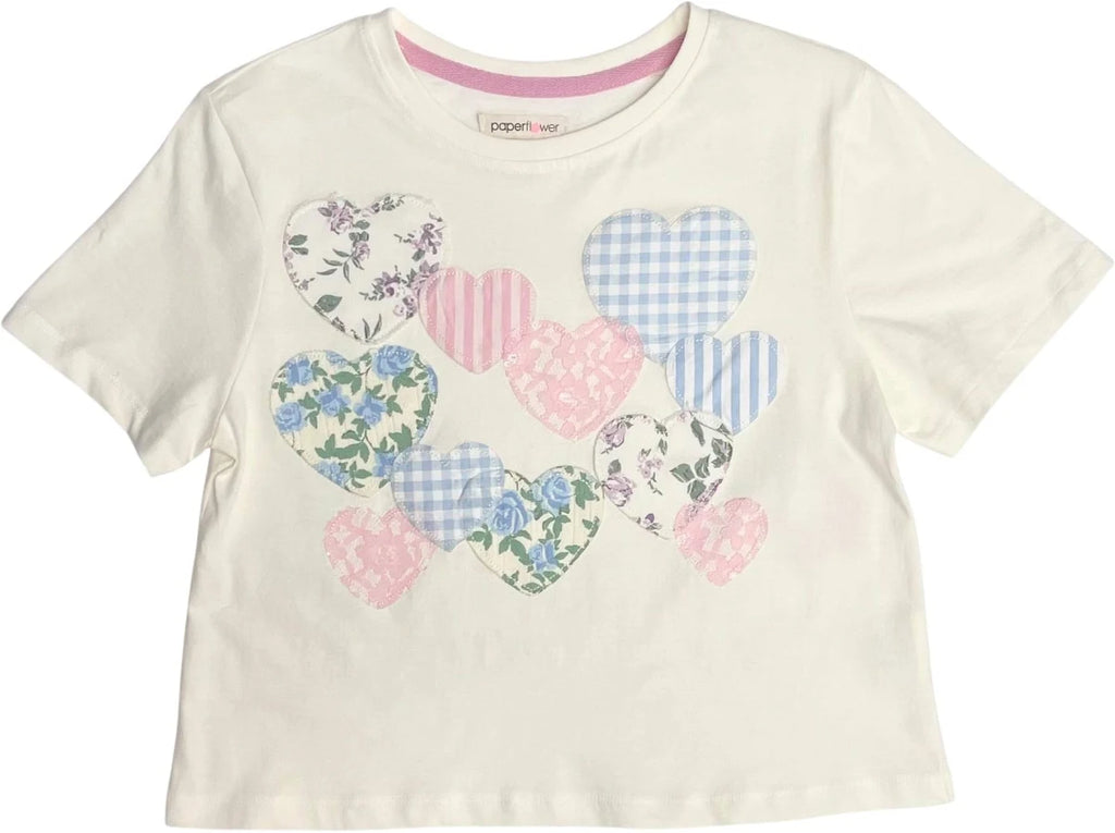 Hearts Applique Top