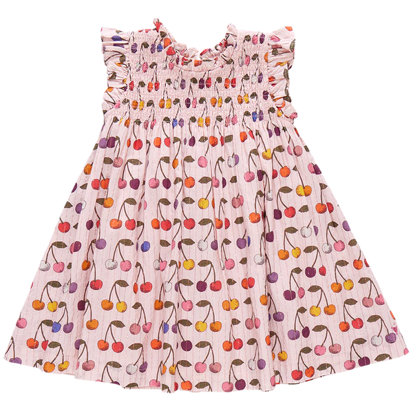 Stevie Dress in Cloud Pink Cherry