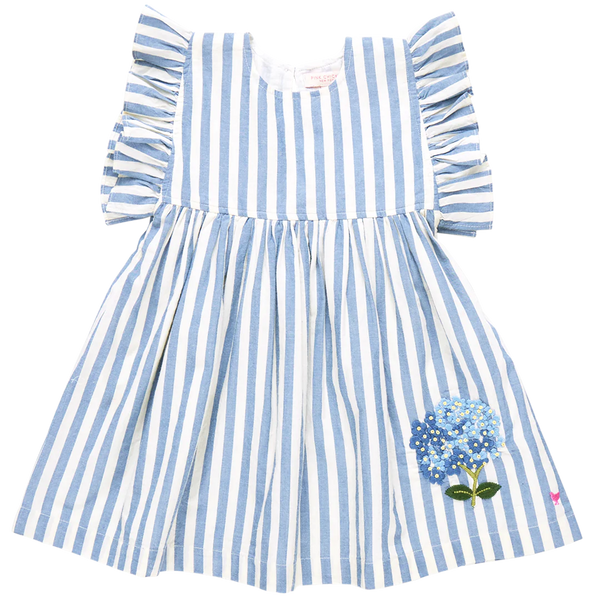 Sarita Blue Stripe Dress