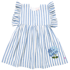 Sarita Blue Stripe Dress